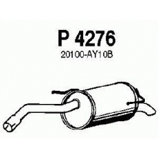 P4276 FENNO Глушитель выхлопных газов конечный