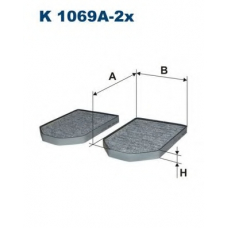 K1069A-2X FILTRON Фильтр, воздух во внутренном пространстве