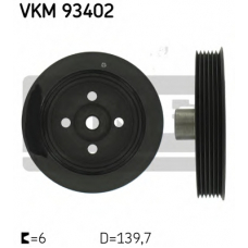 VKM 93402 SKF Ременный шкив, коленчатый вал