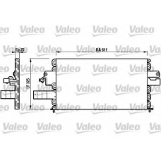 817227 VALEO Конденсатор, кондиционер