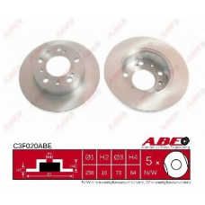 C3F020ABE ABE Тормозной диск