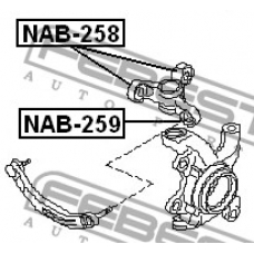 NAB-259 FEBEST Втулка, рычаг колесной подвески
