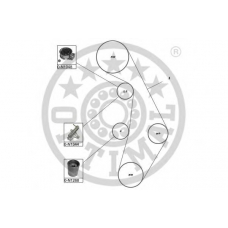 SK-1604 OPTIMAL Комплект ремня грм