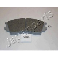 PA-382AF JAPANPARTS Комплект тормозных колодок, дисковый тормоз