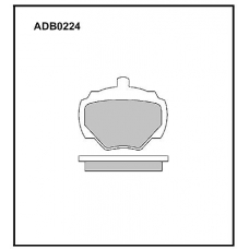 ADB0224 Allied Nippon Тормозные колодки