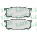 05P1488 LPR Комплект тормозных колодок, дисковый тормоз