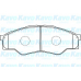 BP-9126 KAVO PARTS Комплект тормозных колодок, дисковый тормоз