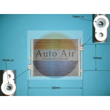 16-1264A AUTO AIR GLOUCESTER Конденсатор, кондиционер