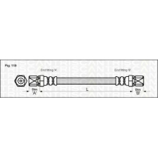 8150 24209 TRISCAN Тормозной шланг