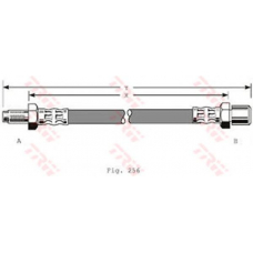 PHB378 TRW Тормозной шланг