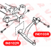 IN0102R VTR Сайлентблок рычага передней подвески, передний