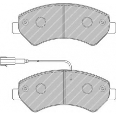 FVR1926 FERODO Комплект тормозных колодок, дисковый тормоз