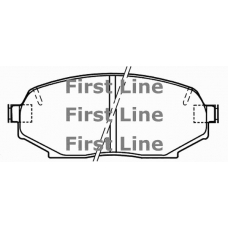 FBP1331 FIRST LINE Комплект тормозных колодок, дисковый тормоз