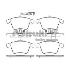 QV045-06 ASHUKI Комплект тормозных колодок, дисковый тормоз