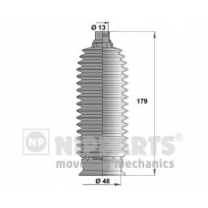 J2840303 NIPPARTS Комплект пылника, рулевое управление