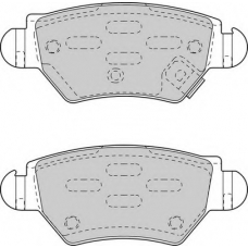 DBP251294 DURON Комплект тормозных колодок, дисковый тормоз