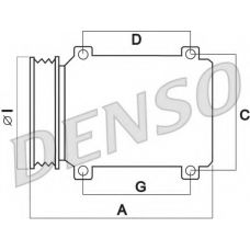 DCP17106 DENSO Компрессор, кондиционер