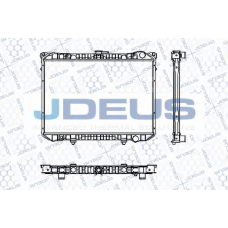 RA0190150 JDEUS Радиатор, охлаждение двигателя