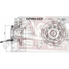 OPWH-VCF ASVA Ступица колеса