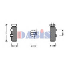 801230N AKS DASIS Осушитель, кондиционер