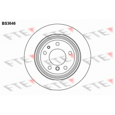 BS3646 FTE Тормозной диск