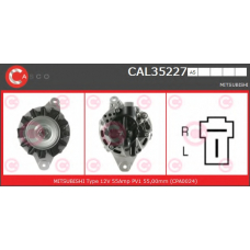 CAL35227AS CASCO Генератор