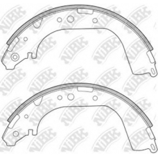 FN1179 NiBK Комплект тормозных колодок