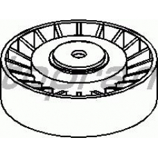107 336 TOPRAN Паразитный / ведущий ролик, поликлиновой ремень