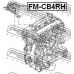 FM-CB4RH FEBEST Подвеска, двигатель