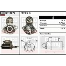 DRT2870 DELCO REMY Стартер