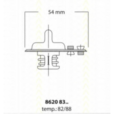 8620 8388 TRISCAN Термостат, охлаждающая жидкость