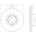 MDC900 MINTEX Тормозной диск