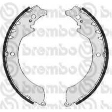 S 16 501 BREMBO Комплект тормозных колодок