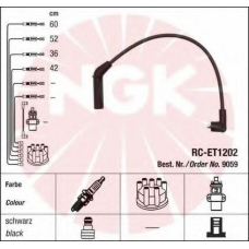 9059 NGK Комплект проводов зажигания