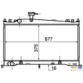 8MK 376 750-271 HELLA Радиатор, охлаждение двигателя