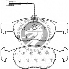 BP860 QH Benelux Комплект тормозных колодок, дисковый тормоз