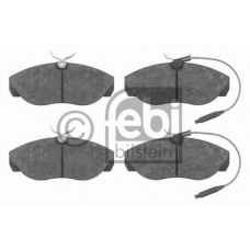 16240 FEBI Комплект тормозных колодок, дисковый тормоз