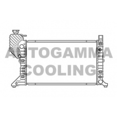103474 AUTOGAMMA Радиатор, охлаждение двигателя