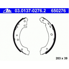 03.0137-0276.2 ATE Комплект тормозных колодок