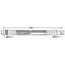 FBH6277 FIRST LINE Тормозной шланг