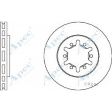 DSK734 APEC Тормозной диск