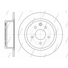 N331N25 NPS Тормозной диск