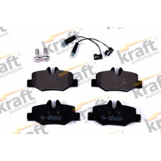 6011099 KRAFT AUTOMOTIVE Комплект тормозных колодок, дисковый тормоз