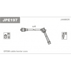 JPE197 JANMOR Комплект проводов зажигания