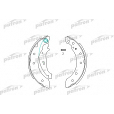 PSP519 PATRON Комплект тормозных колодок