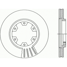 BDR1384.20 OPEN PARTS Тормозной диск