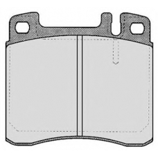 RA.0634.0 RAICAM Комплект тормозных колодок, дисковый тормоз