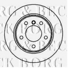BBD5076 BORG & BECK Тормозной диск