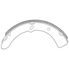 FN-3361 JNBK Колодки тормозные