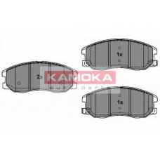 JQ1018616 KAMOKA Комплект тормозных колодок, дисковый тормоз